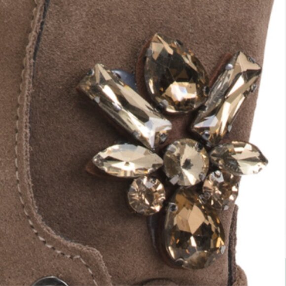 IGI&CO Made In Italy Suede Comfort Lace Up Booties - Picture 2 of 4